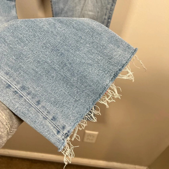 Rag & Bone Casey High Rise Ankle Flare Jeans Size 26 Lucy Light Wash Distressed - Picture 10 of 14